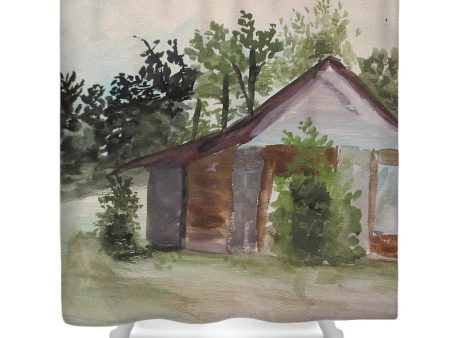 4 Seasons Cottage - Shower Curtain Hot on Sale