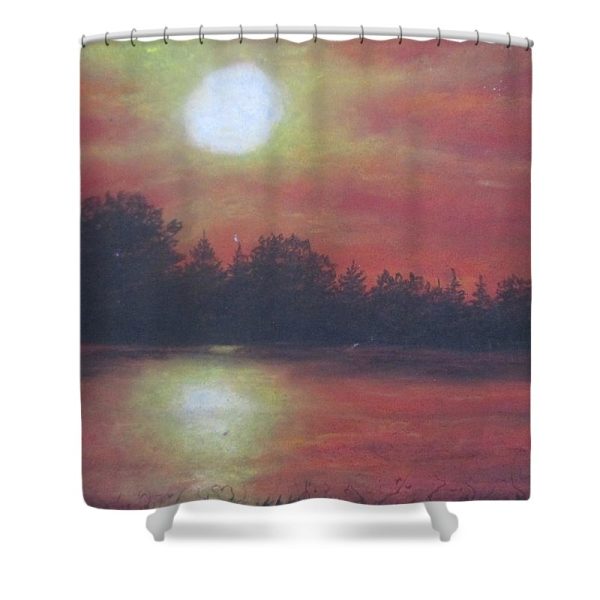 Ever Setting Sun - Shower Curtain For Cheap