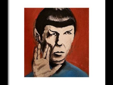 Mr. Spock - Framed Print Hot on Sale