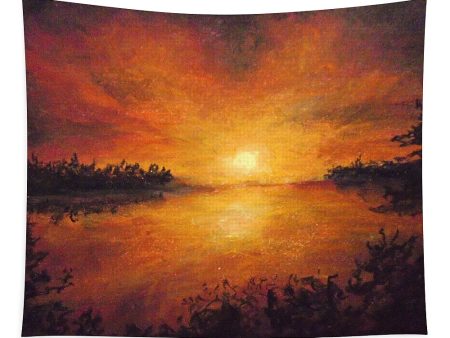 Falling Sun - Tapestry For Discount