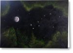 Sky Night Dip - Greeting Card on Sale