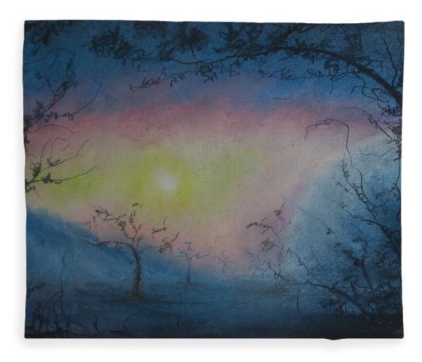 Lunar Gazing  - Blanket Discount