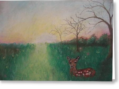 Feeling Fawn - Greeting Card on Sale