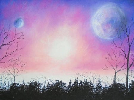 Celestial Tiddings  ~ Art Print Cheap