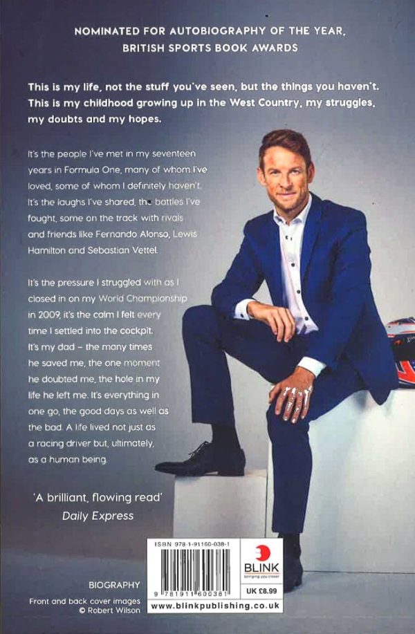 Jenson Button: Life To The Limit: My Autobiography on Sale