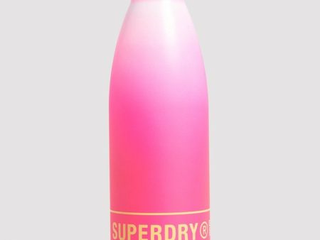 Juomapullo Superdry Passenger Bottle Pink 500ml Hot on Sale