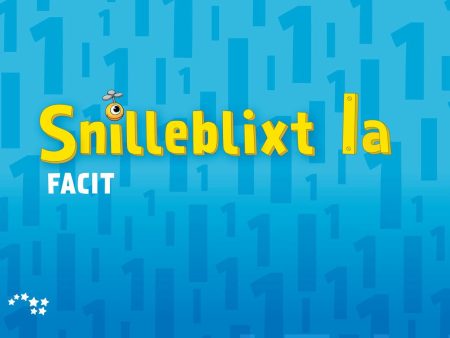 Snilleblixt 1a facit Online Sale